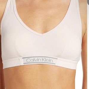 Calvin Klein light pink bralette